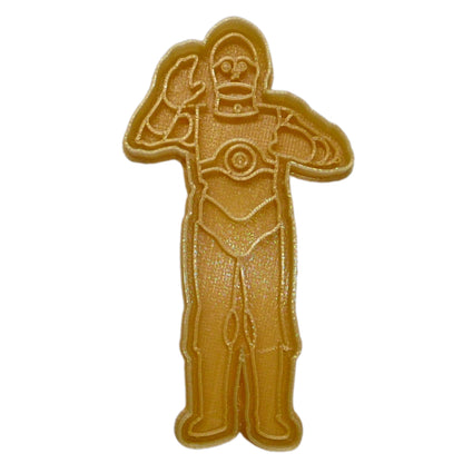 C-3PO Droid Star Wars Movie Character Cookie Cutter Made In USA PR750