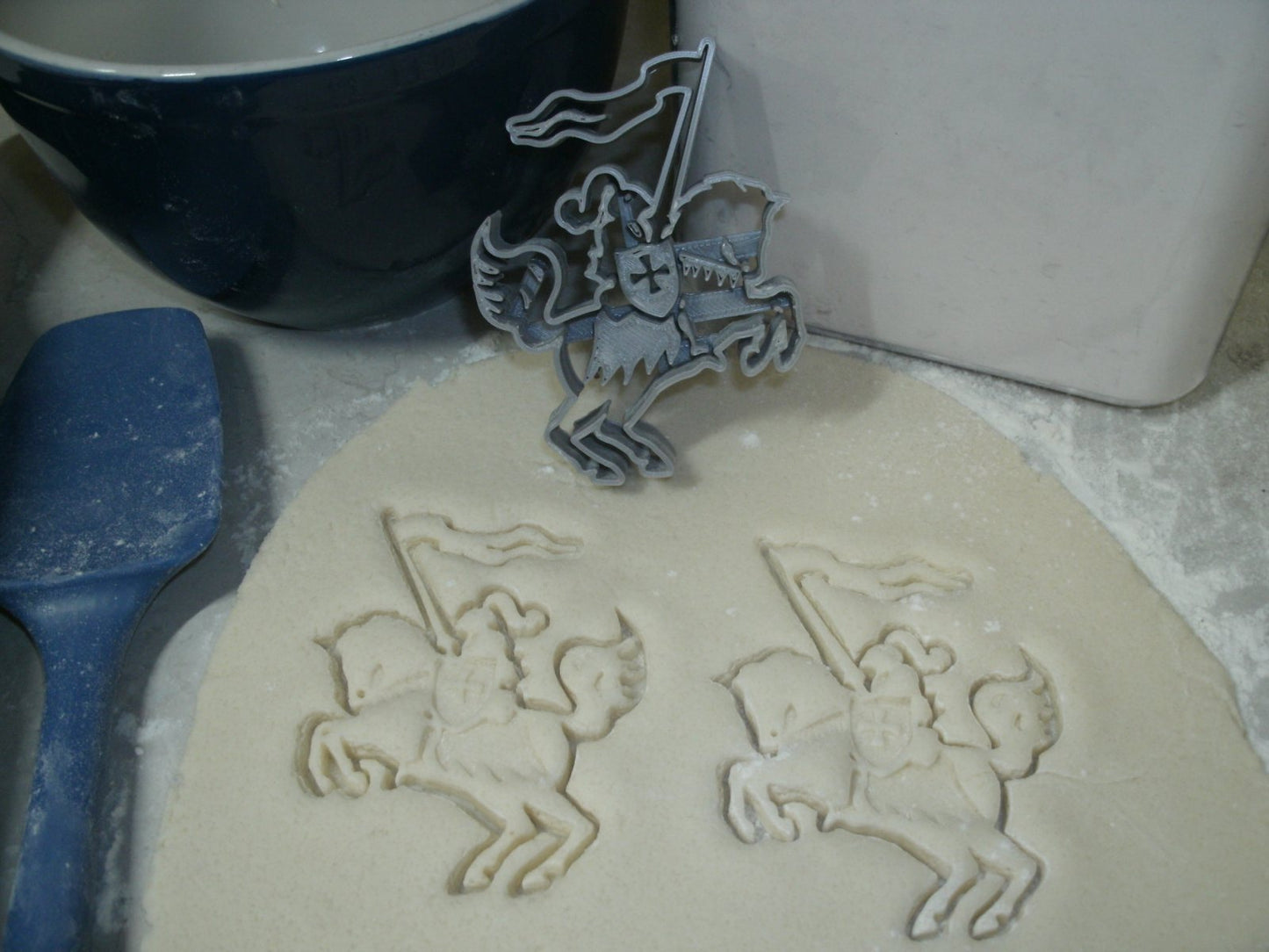 Knight on Horse with Lance Cookie Cutter Made In USA PR775