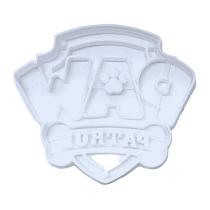 Paw Patrol Logo Kids TV Show Cookie Cutter Made In USA PR789