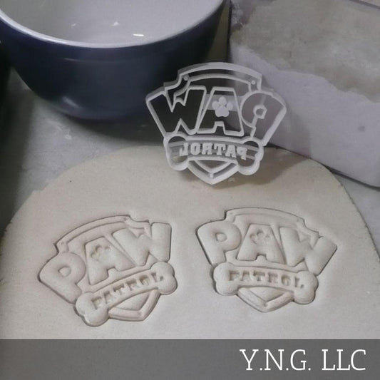 Paw Patrol Logo Kids TV Show Cookie Cutter Made In USA PR789