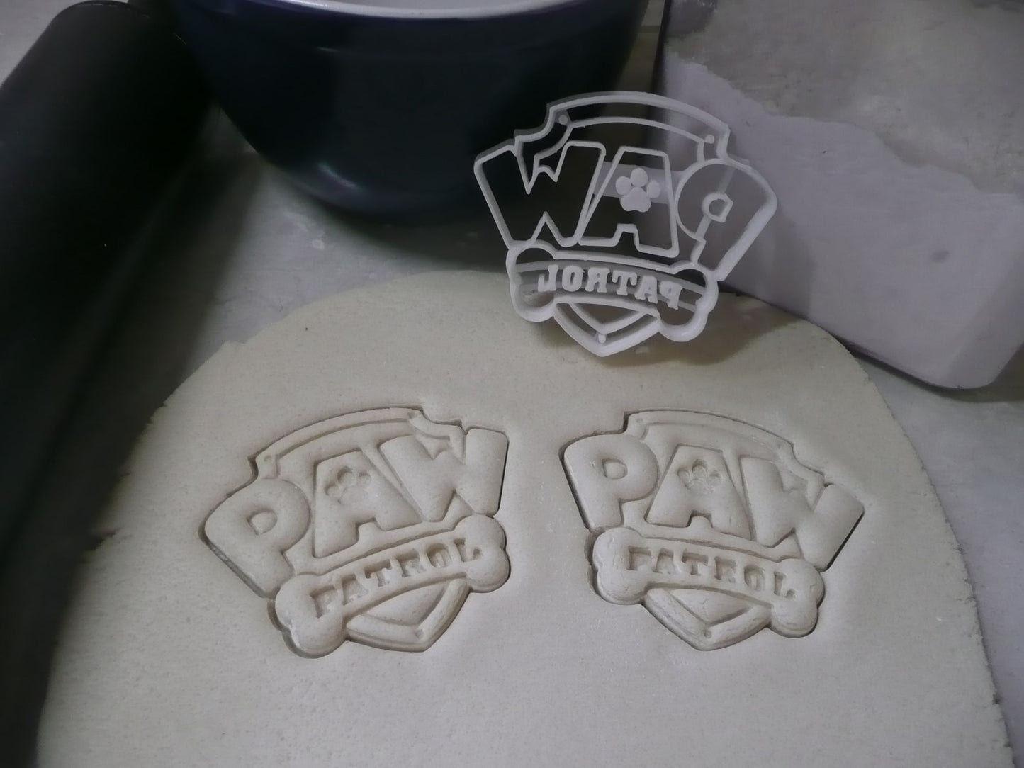 Paw Patrol Logo Kids TV Show Cookie Cutter Made In USA PR789