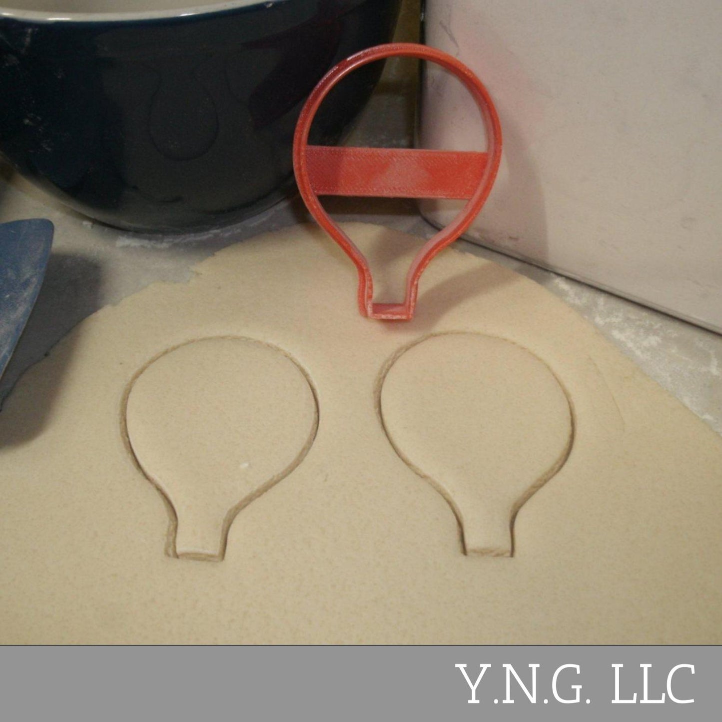 Hot Air Balloon Flying Aircraft Outline Cookie Cutter Made In USA PR790