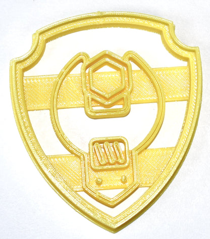 Rubble Shield Tag Paw Patrol TV Show Cookie Cutter Made In USA PR804