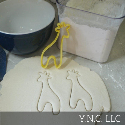 Giraffe Zoo Safari Animal Outline Cookie Cutter Made In USA PR805
