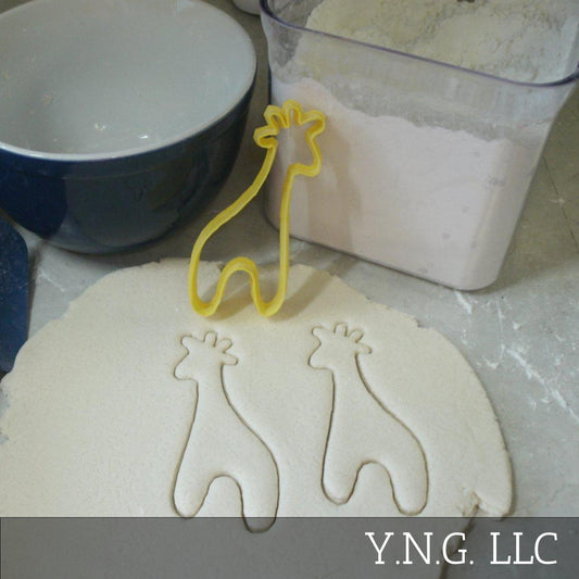 Giraffe Zoo Safari Animal Outline Cookie Cutter Made In USA PR805