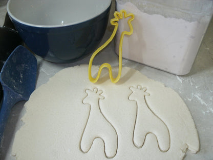 Giraffe Zoo Safari Animal Outline Cookie Cutter Made In USA PR805