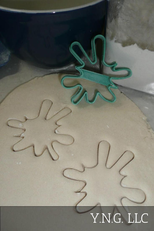Paint Splatter Artist Painter Art Splash Cookie Cutter Made In USA PR818
