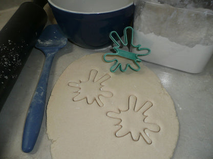 Paint Splatter Artist Painter Art Splash Cookie Cutter Made In USA PR818