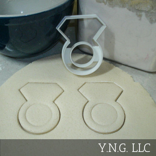 Diamond Ring Engagement Wedding Bridal Shower Cookie Cutter Made In USA PR824