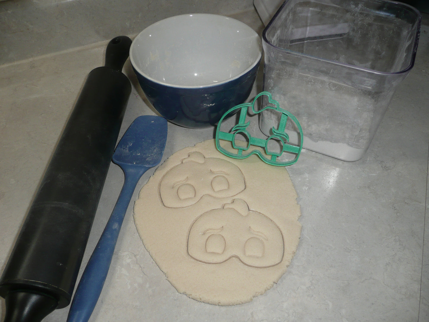 Gekko Detailed Mask PJ Masks TV Show Cookie Cutter Made In USA PR827