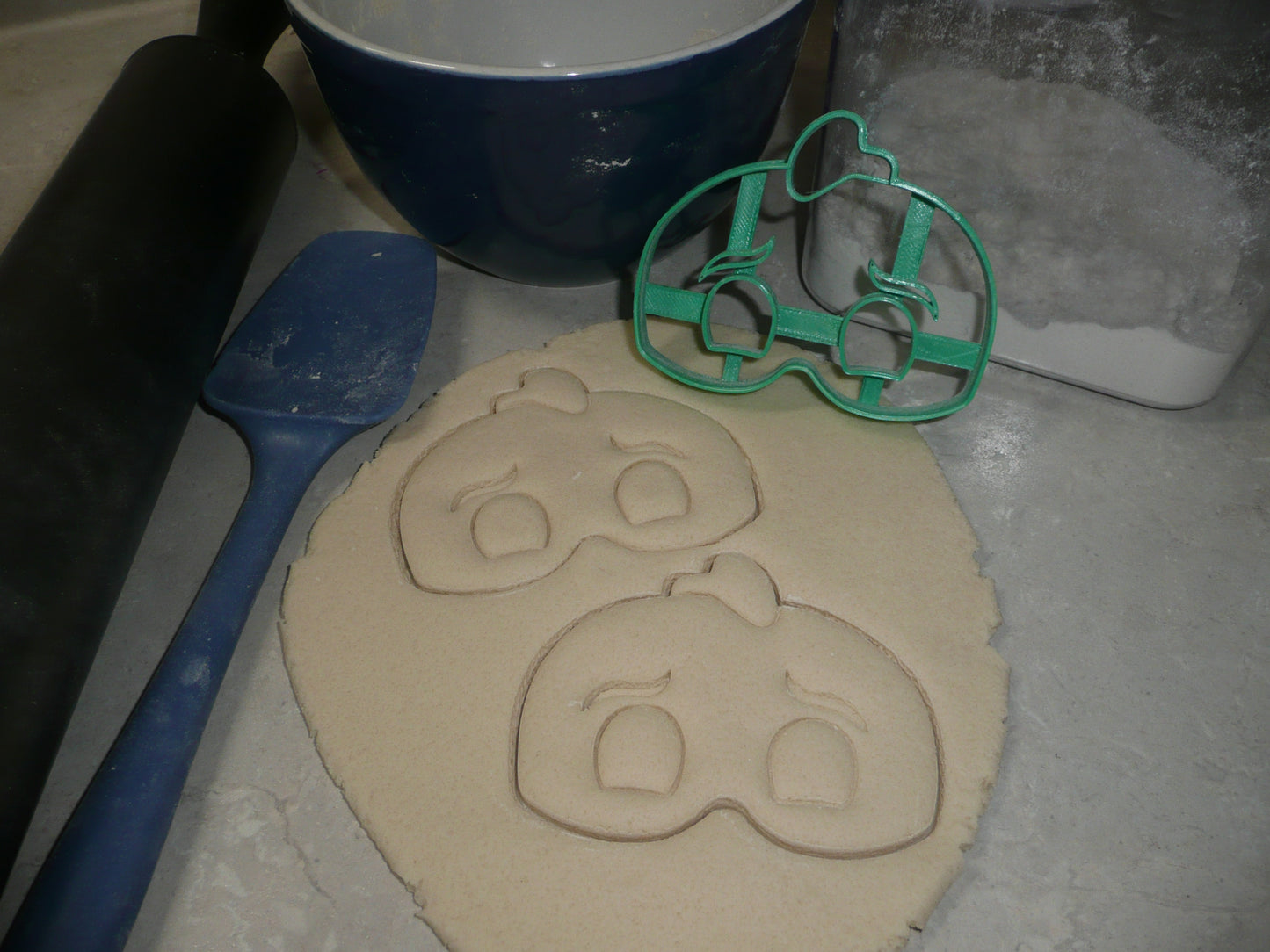 Gekko Detailed Mask PJ Masks TV Show Cookie Cutter Made In USA PR827
