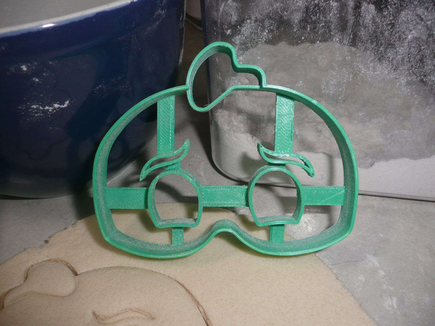 Gekko Detailed Mask PJ Masks TV Show Cookie Cutter Made In USA PR827