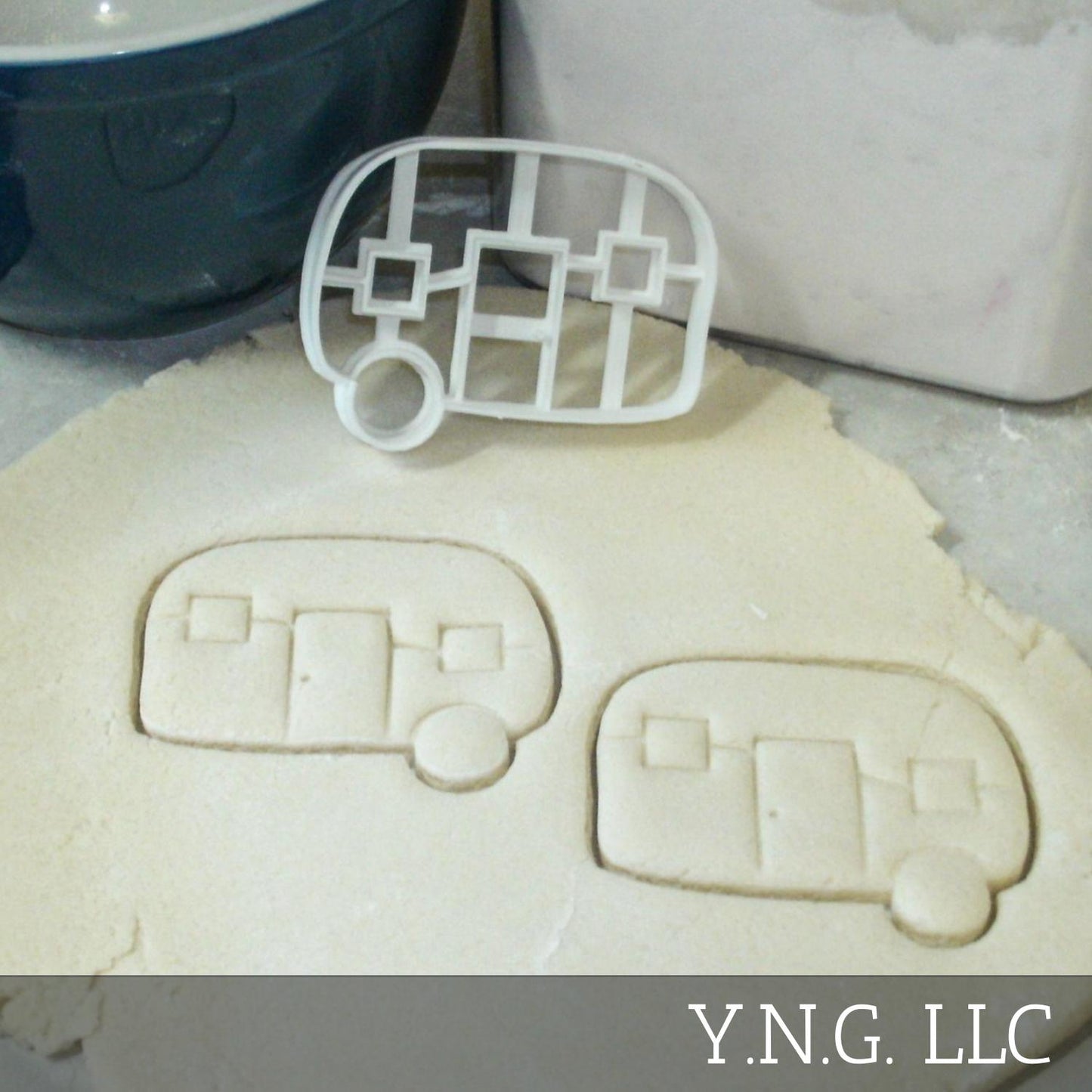 Camper Trailer Travel Camping Vintage Cookie Cutter Made In USA PR831