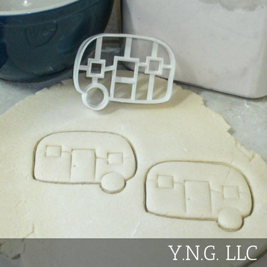 Camper Trailer Travel Camping Vintage Cookie Cutter Made In USA PR831