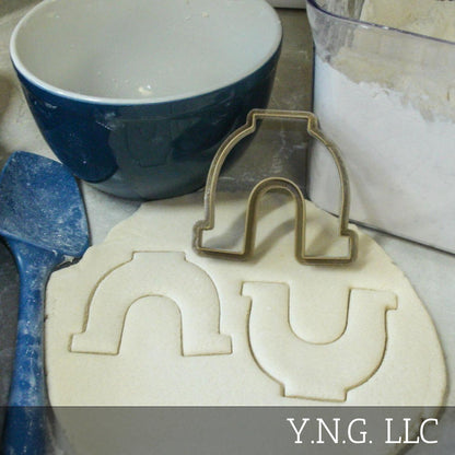 Horseshoe Horse Shoe Outline Good Luck Cookie Cutter Made In USA PR832