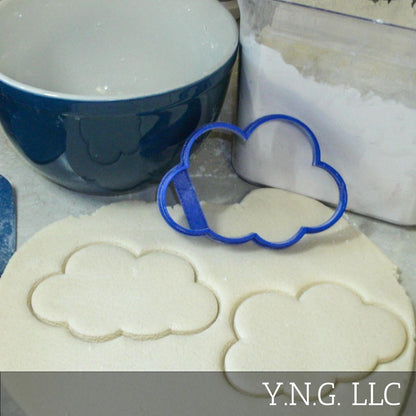 Cloud Cloudy Rain Water Vapor Weather Cookie Cutter Made In USA PR835