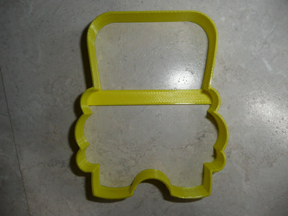 School Yellow Bus Front View Outline Cookie Cutter Made In USA PR836