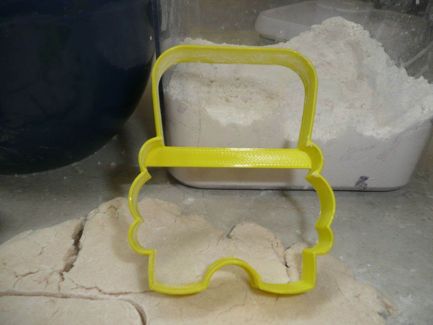School Yellow Bus Front View Outline Cookie Cutter Made In USA PR836