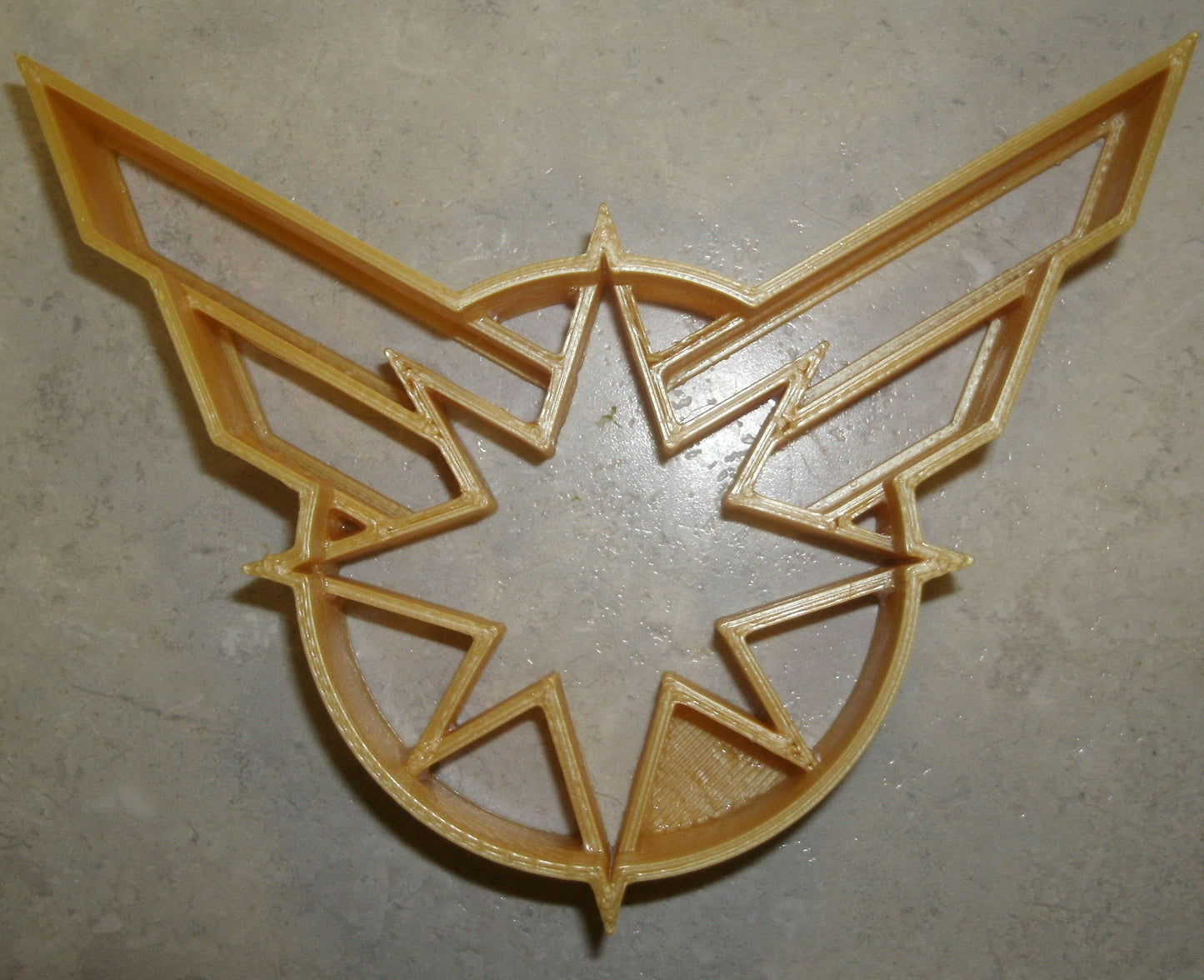Captain Marvel Superhero Logo Comic Book Cookie Cutter Made In USA PR846