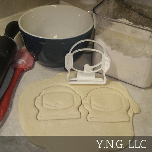 Astronaut Space Helmet Detailed Cookie Cutter Made In USA PR847