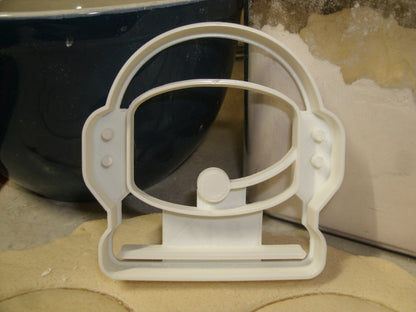Astronaut Space Helmet Detailed Cookie Cutter Made In USA PR847