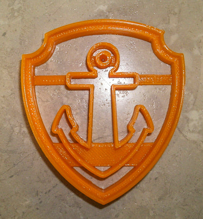 Zuma Badge Pup Tag Paw Patrol TV Show Cookie Cutter Made In USA PR849