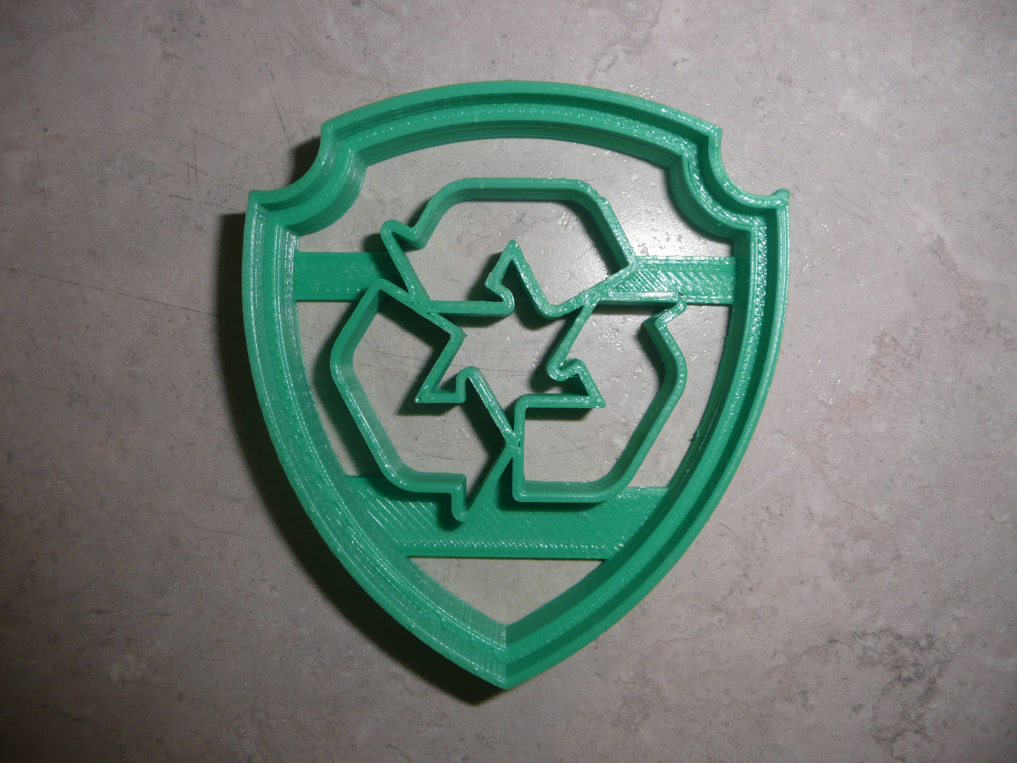 Rocky Badge Pup Tag Paw Patrol TV Show Cookie Cutter Made In USA PR850