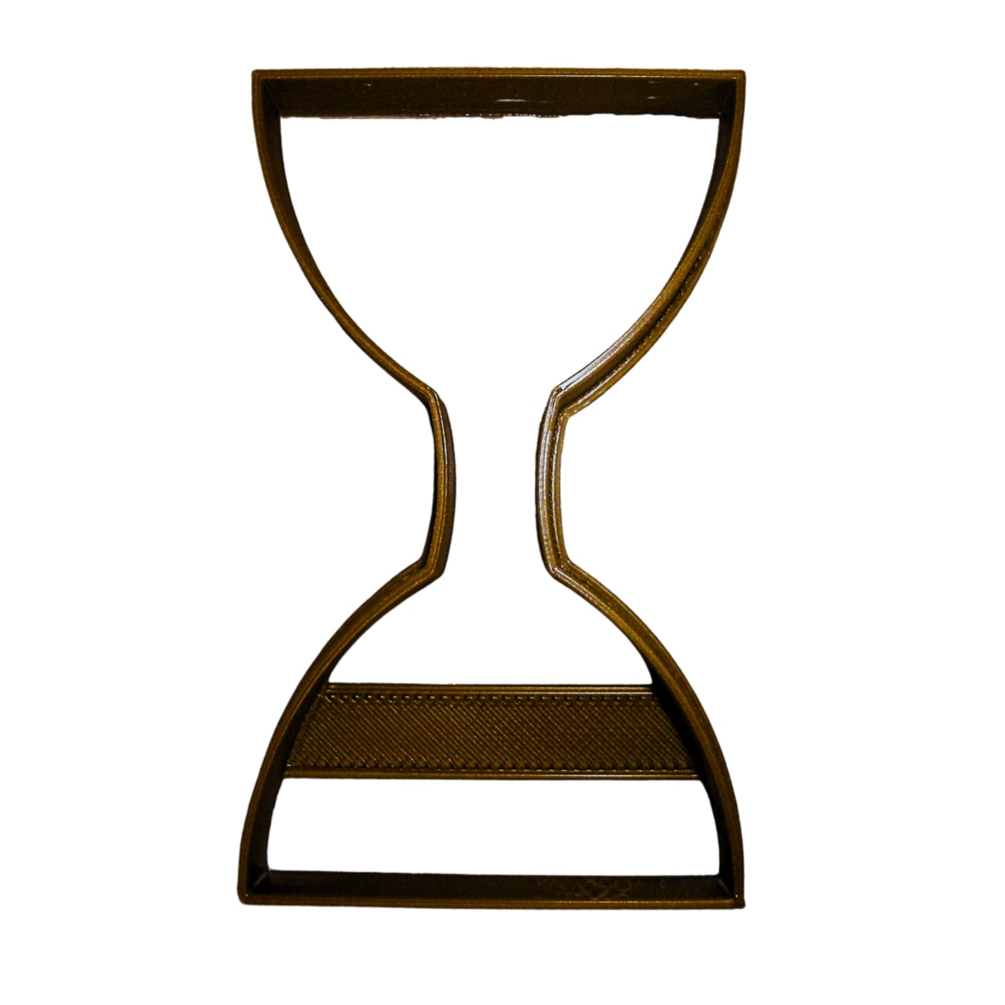 Hourglass Sandglass Sand Timer Clock Measure Cookie Cutter Made In USA PR856