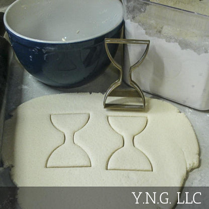 Hourglass Sandglass Sand Timer Clock Measure Cookie Cutter Made In USA PR856