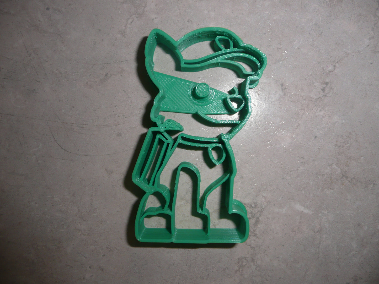 Rocky Paw Patrol Eco Rescue Pup Recycling Cookie Cutter Made In USA PR865