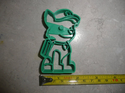Rocky Paw Patrol Eco Rescue Pup Recycling Cookie Cutter Made In USA PR865