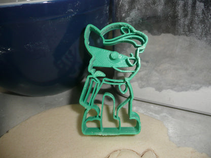 Rocky Paw Patrol Eco Rescue Pup Recycling Cookie Cutter Made In USA PR865