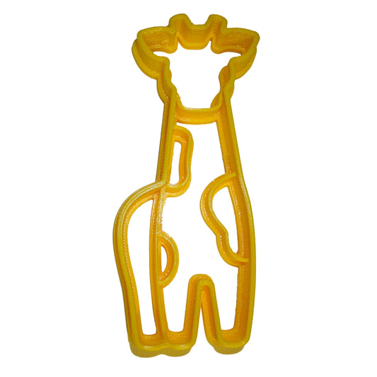 6x Giraffe Tall Animal Fondant Cutter Cupcake Topper 1.75 IN USA FD880