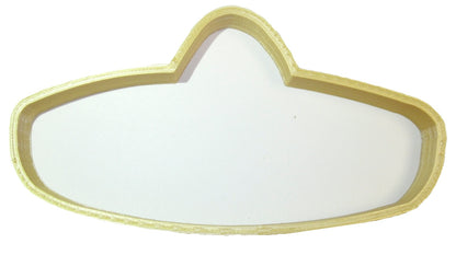 Sombrero Wide Brimmed Straw Hat Mexico Cookie Cutter Made In USA PR889