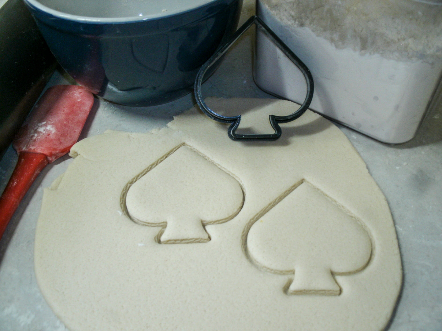 Black Spade Playing Cards Suits Game Cookie Cutter Made In USA PR899