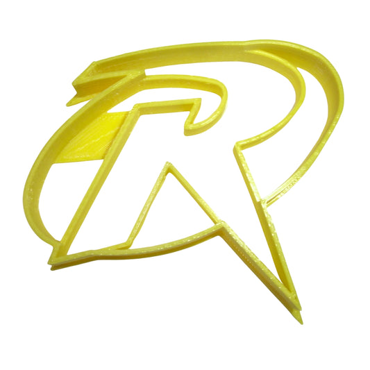 6x Robin R Logo Batman Fondant Cutter Cupcake Topper 1.75 IN USA FD903