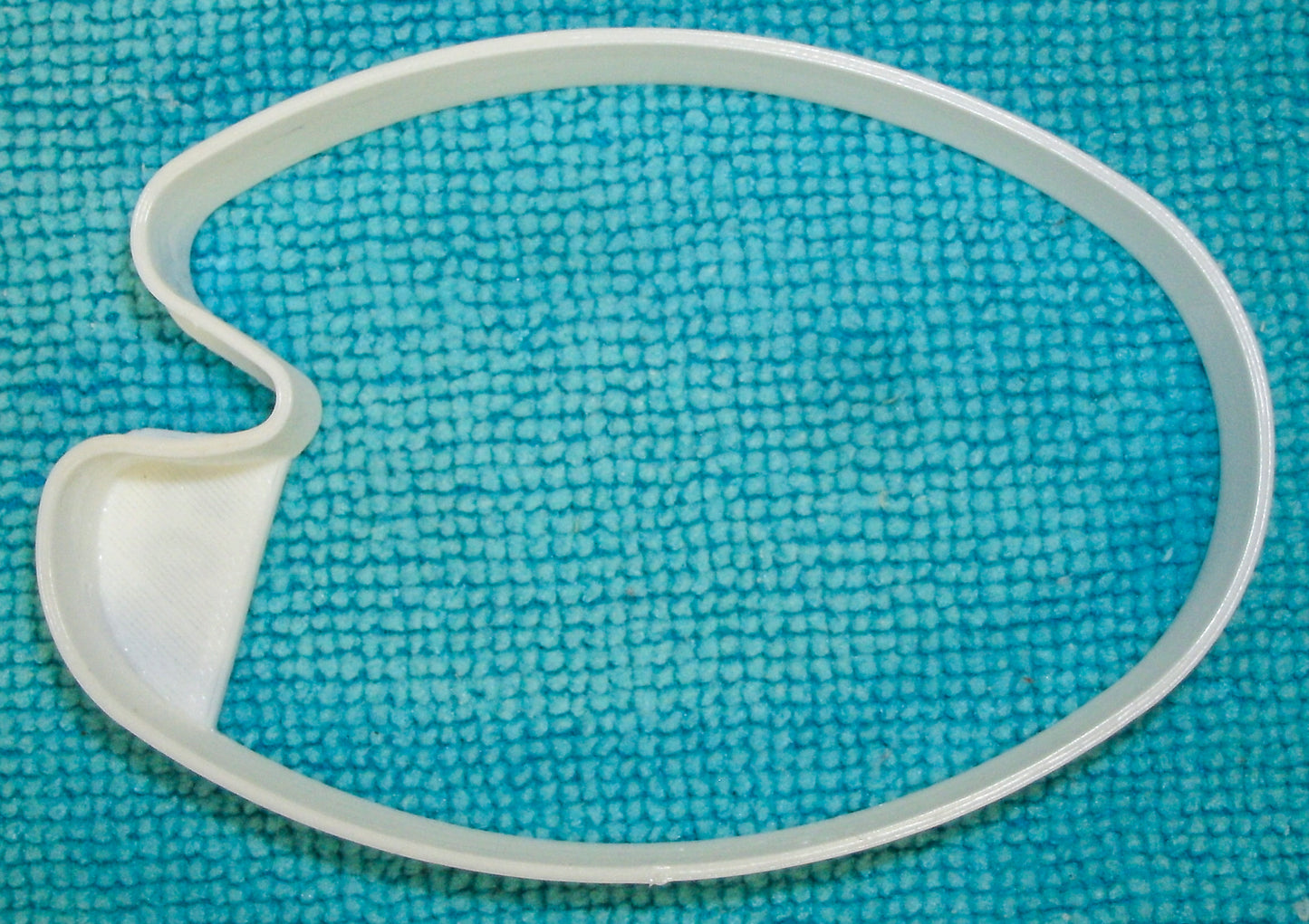 6x Paint Palette Fondant Cutter Cupcake Topper 1.75 IN USA FD905