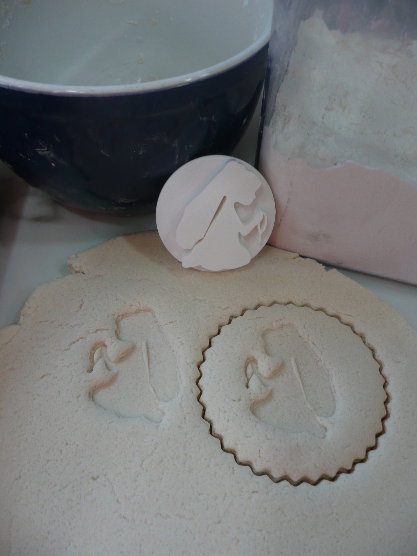 First Communion and Hexagon Set Of 8 Cookie Stamps And Cutter Made In USA PR9066