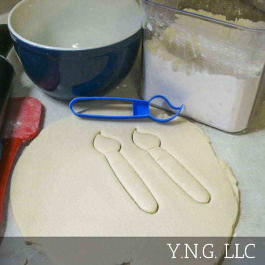 Artist Paint Brush Art Tool Supplies Cookie Cutter Made In USA PR907