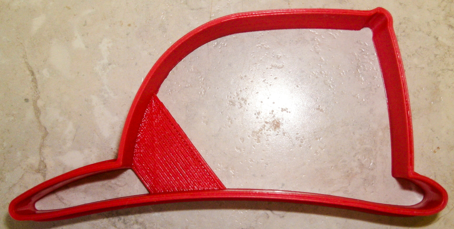 Fire Helmet Hat Cover Hardhat Firefighter Cookie Cutter Made In USA PR912