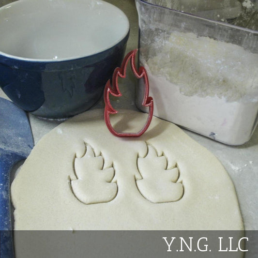 Fire Flames Campfire Firefighter Fireman Cookie Cutter Made In USA PR913