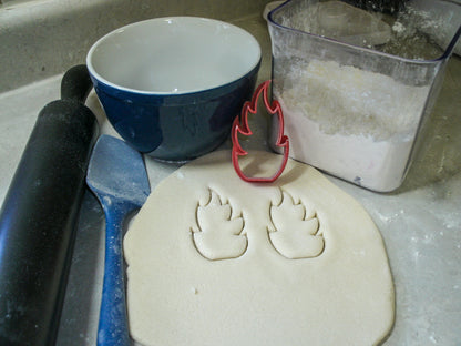 Fire Flames Campfire Firefighter Fireman Cookie Cutter Made In USA PR913