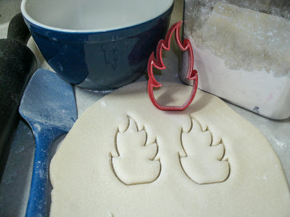 Fire Flames Campfire Firefighter Fireman Cookie Cutter Made In USA PR913