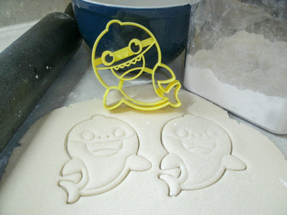 Baby Shark Children Viral Social Media Video Cookie Cutter Made In USA PR995