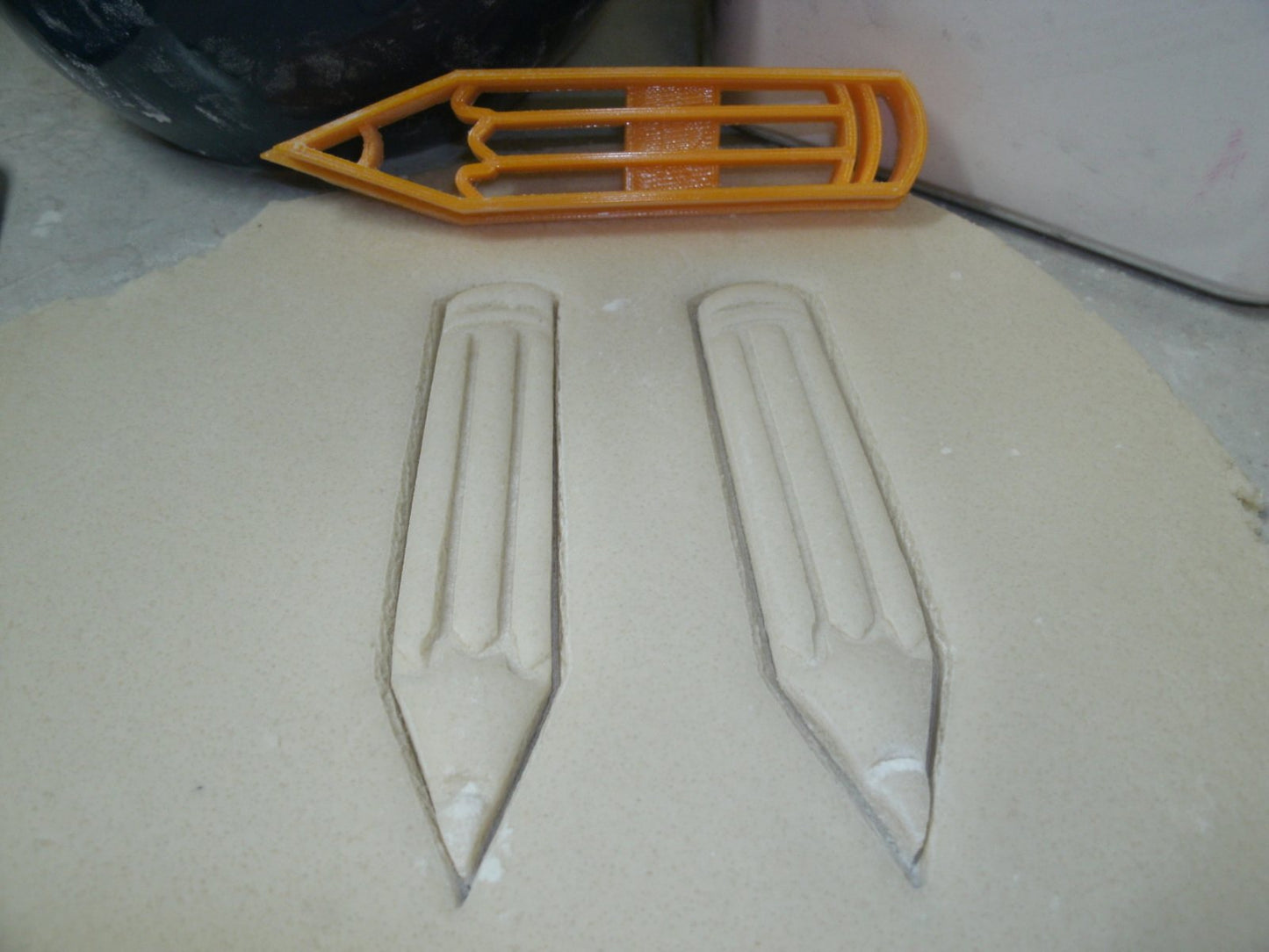 Pencil #2 Wooden Writing Drawing School Cookie Cutter Made In USA PR839