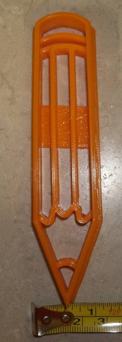 Pencil #2 Wooden Writing Drawing School Cookie Cutter Made In USA PR839