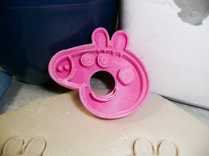 Peppa Pig Cartoon Novelty Character Cookie Cutter Made In USA PR428