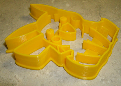 Pikachu Electric Pokemon Yellow Mouse Cookie Cutter Made In USA PR870
