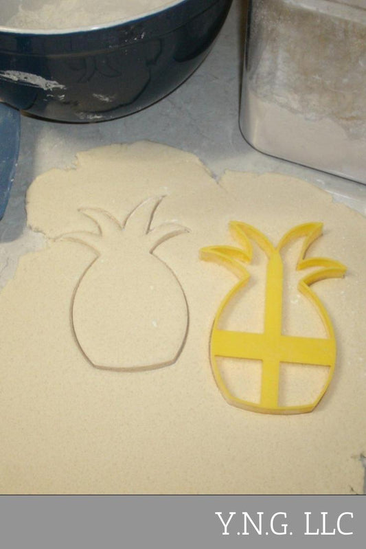 Pineapple Tropical Fruit Outline Cookie Cutter Made In USA PR690