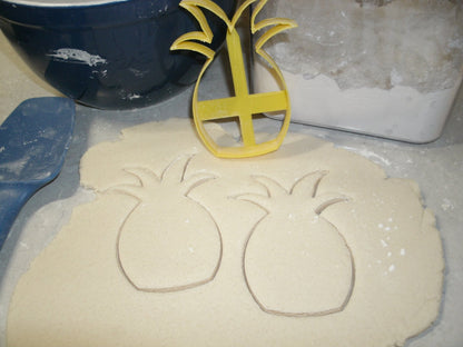 Pineapple Tropical Fruit Outline Cookie Cutter Made In USA PR690